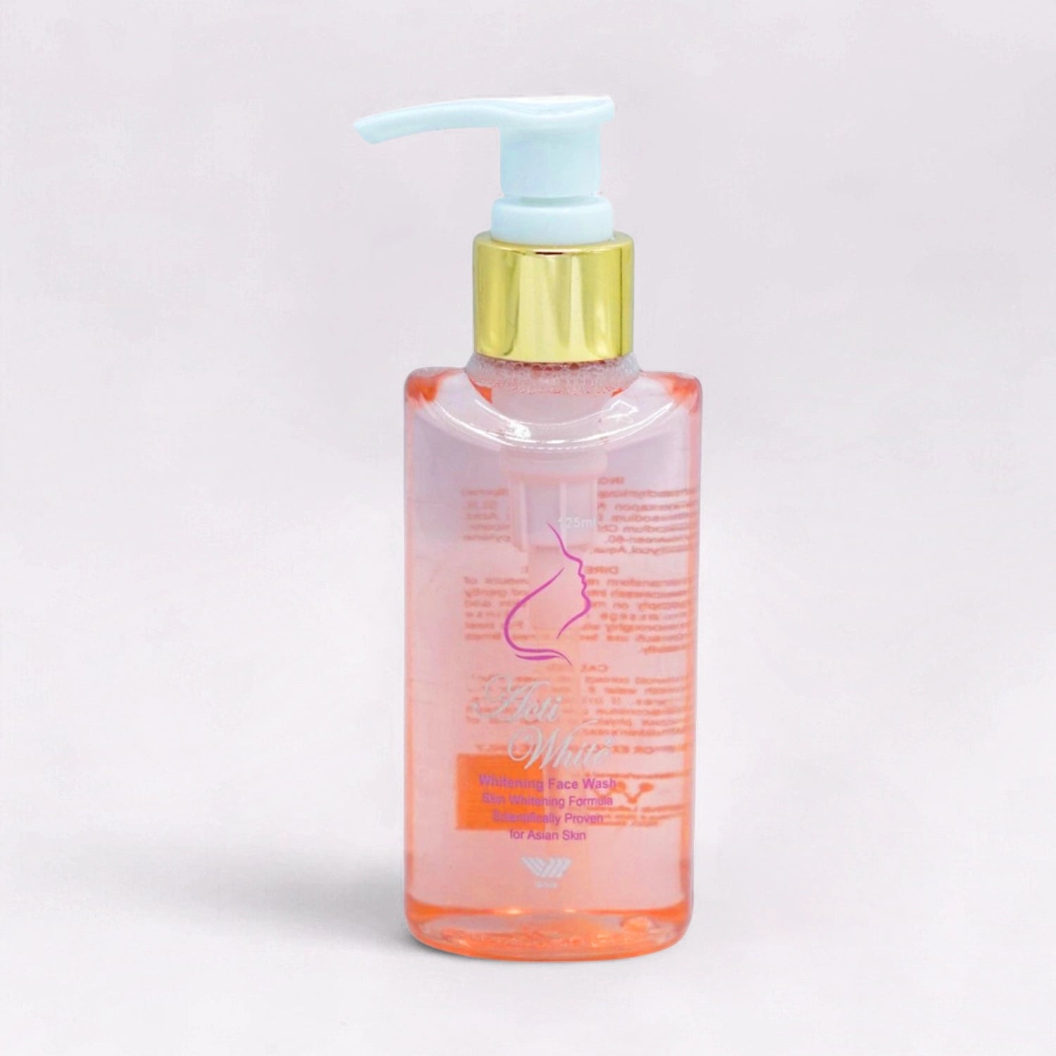 Acti White Whitening Face Wash, a skin whitening formula designed to brighten skin and proven effective for Asian skin.