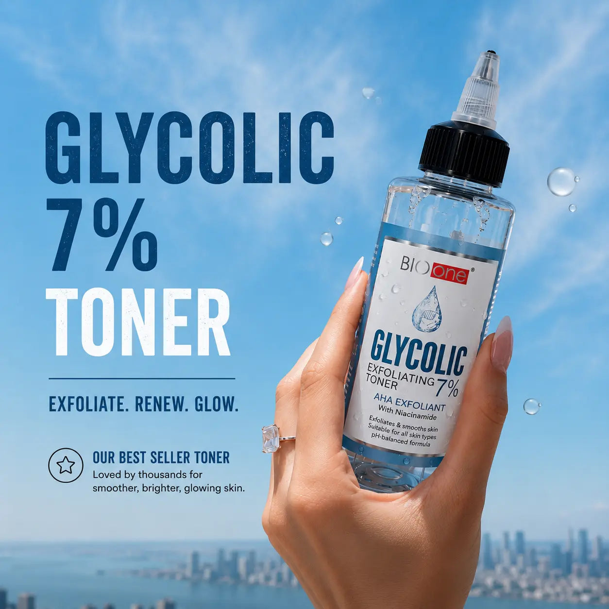 BIO ONE GLYCOLIC 7 EXFOLIATING TONER