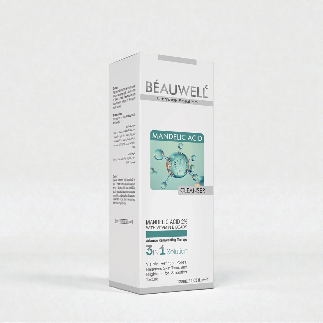 Beauwell Mendelic Cleanser box