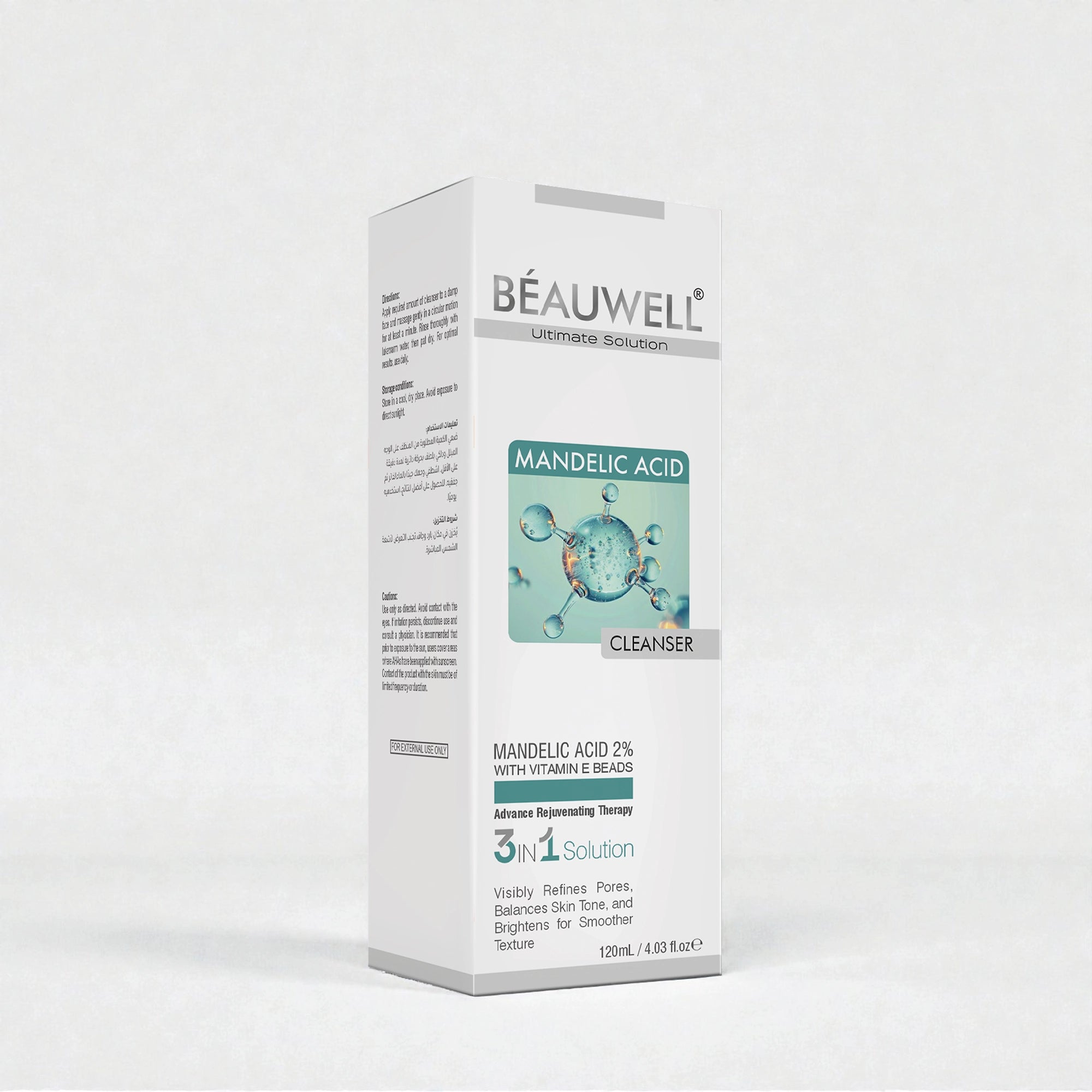 Beauwell Mendelic Cleanser box