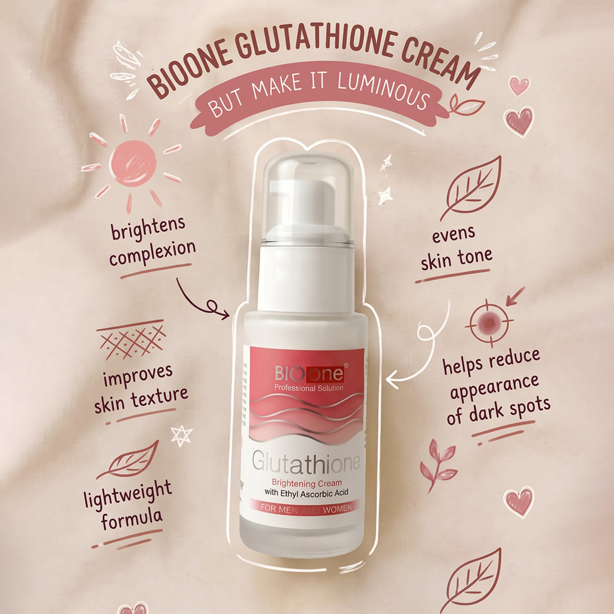 BIO ONE GLUTATHIONE CREAM