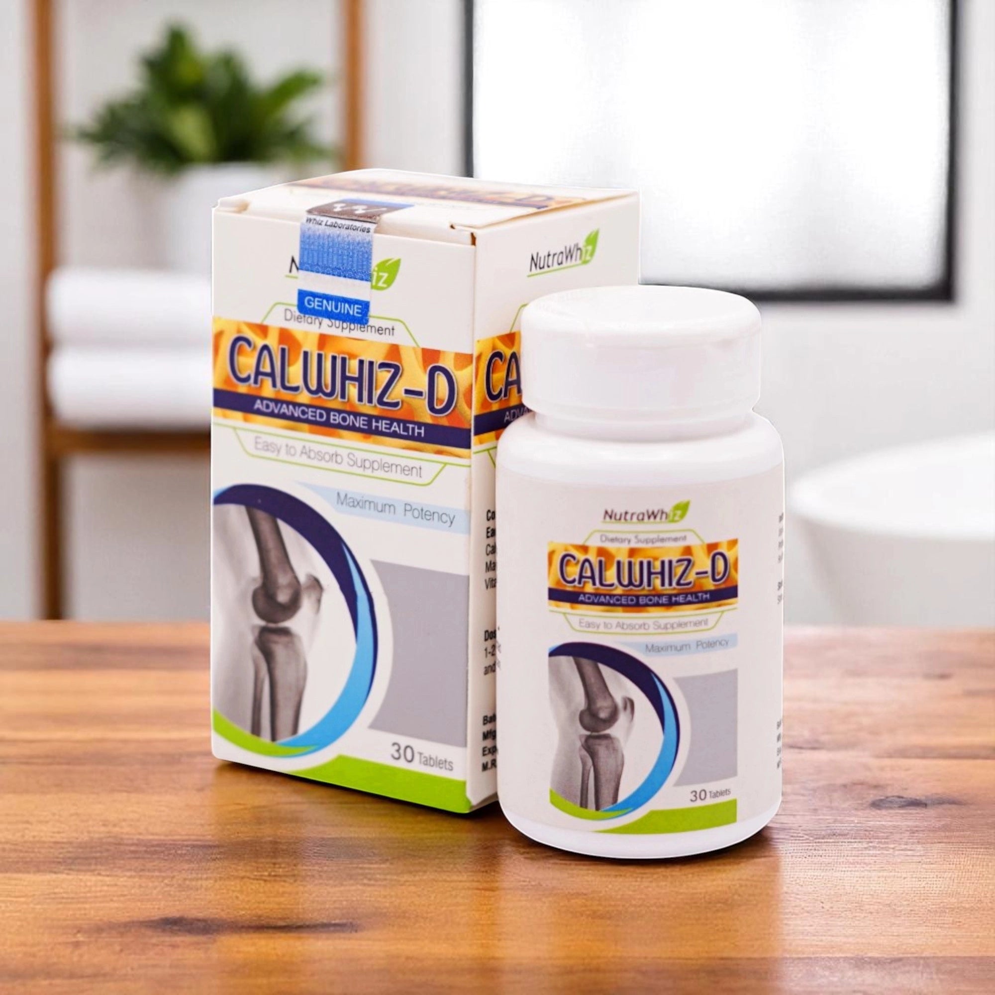 CalWhiz D 30 Tablets with box