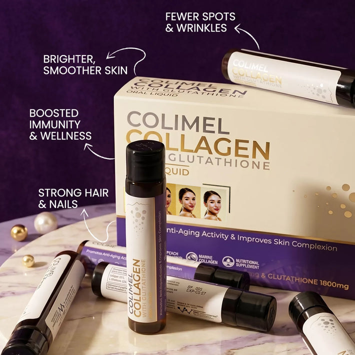 Colimel Collagen with Glutathione Oral Liquid Shots