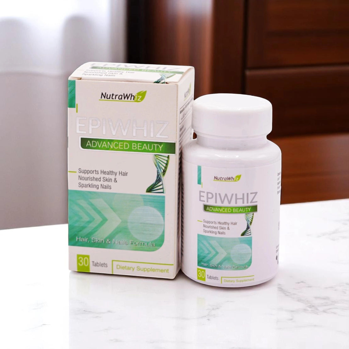 Epiwhiz Advance Beauty Tablets with box