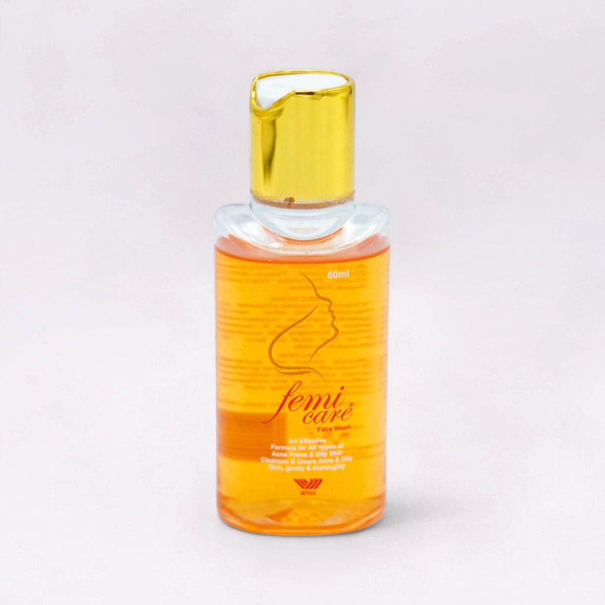 Femicare Face Wash, an anti-acne formula designed for clearer skin.