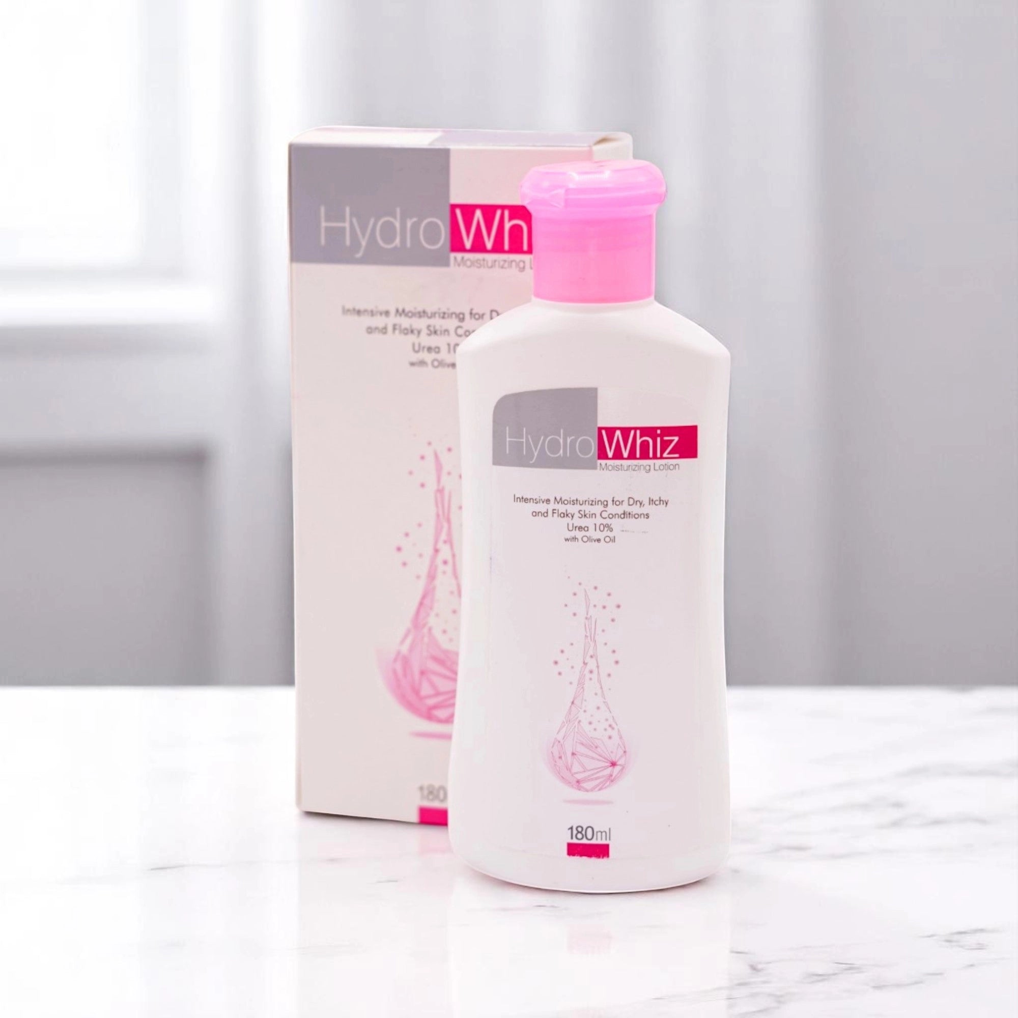 HydroWhiz Moisturizing Lotion with box
