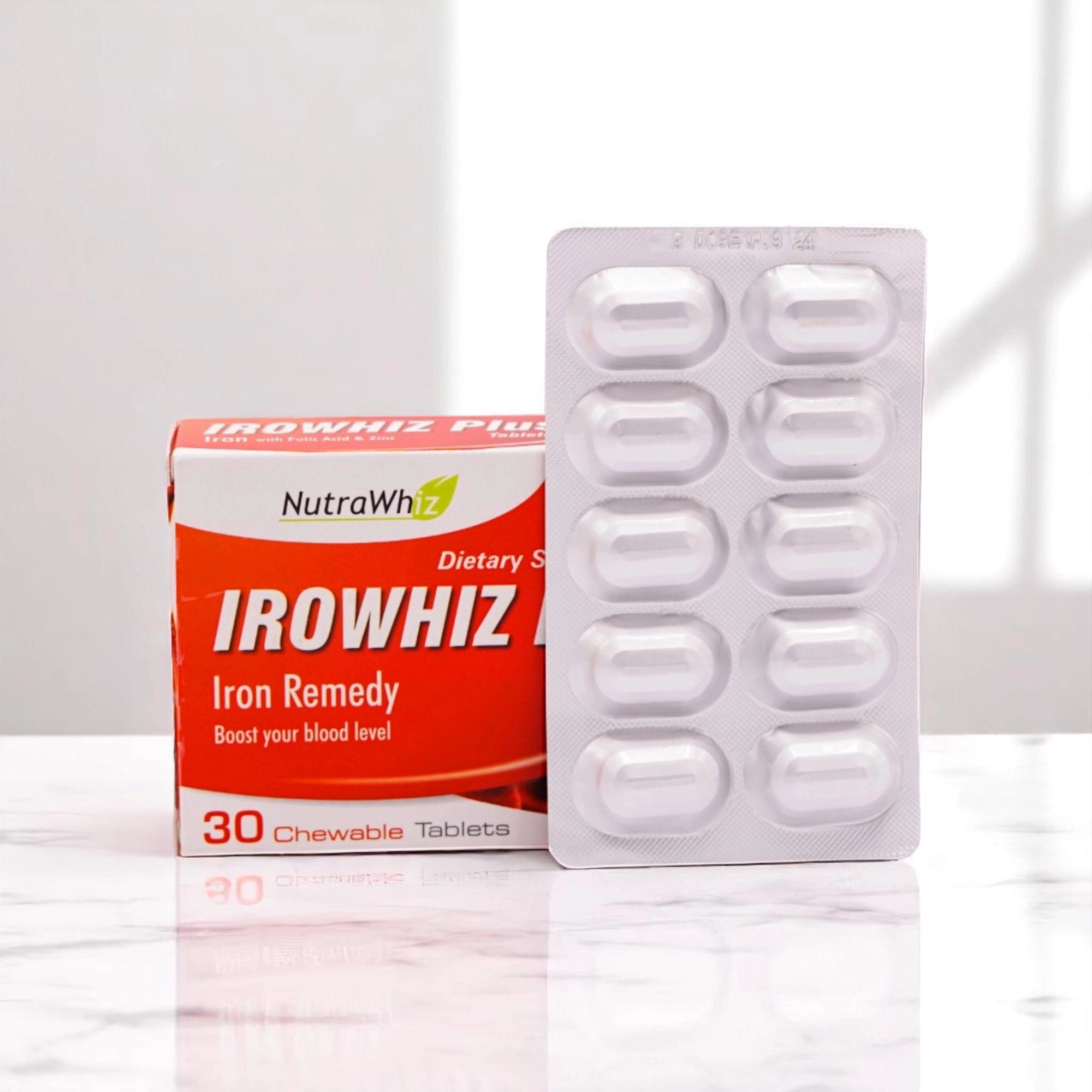 IroWhiz Iron Remedy Tablets with box