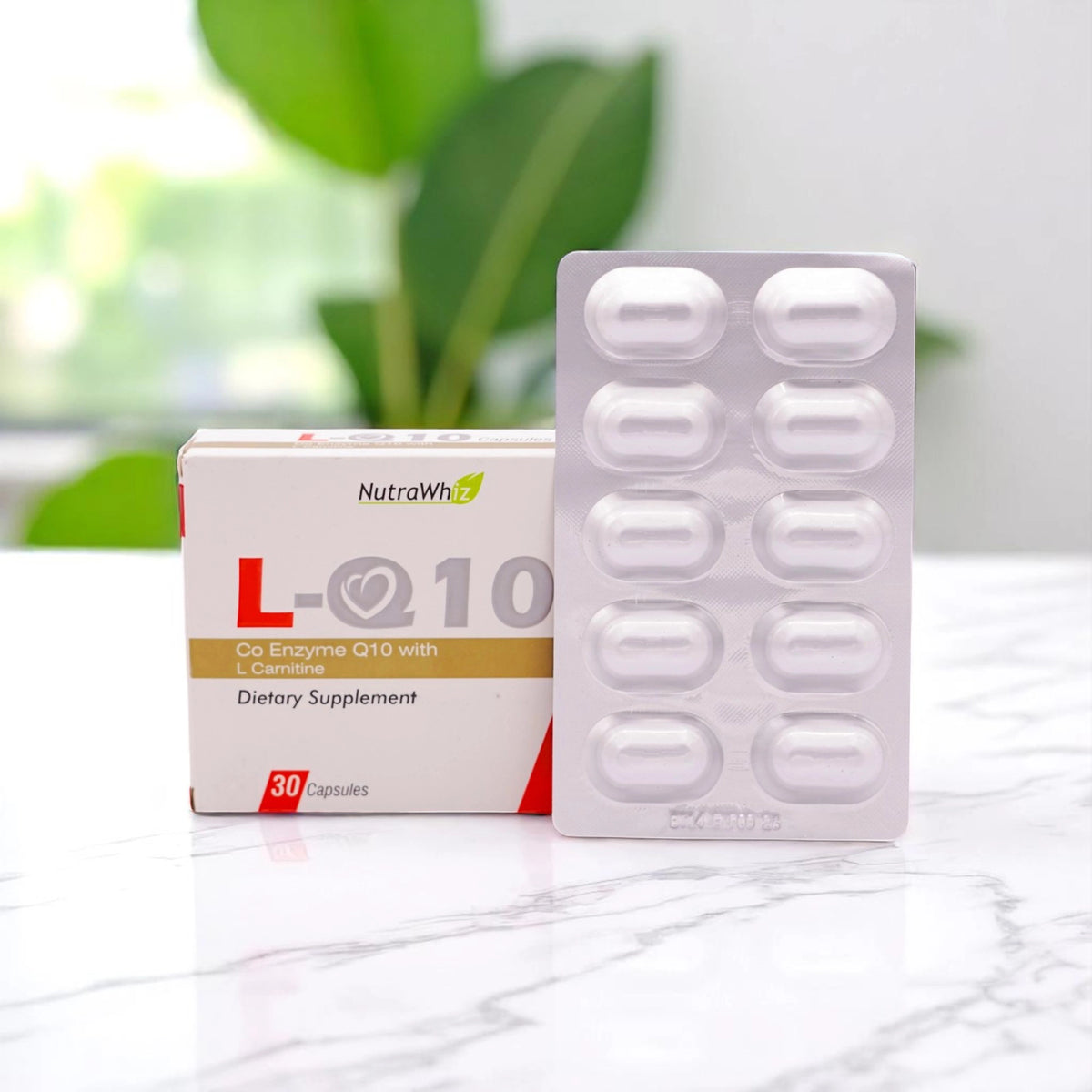 NutraWhiz L-Q 30 Capsule with box