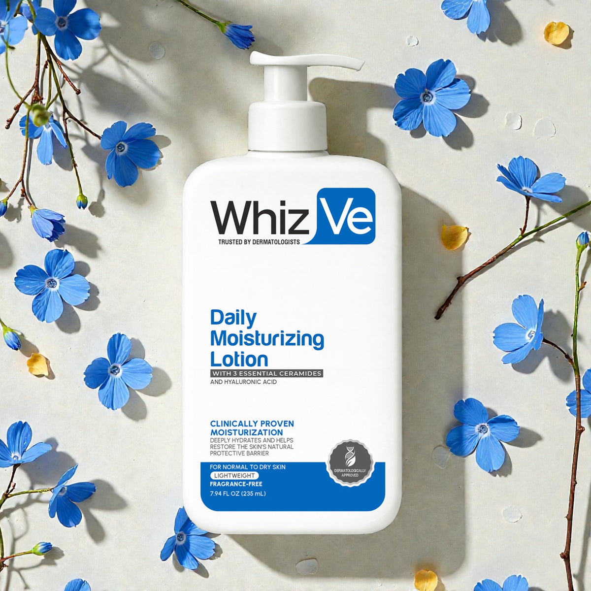 Whiz Ve moisturing lotion bottle