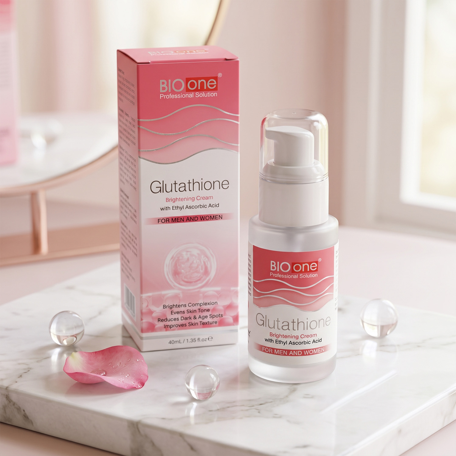 glutathione cream for men Bioone Packs:1 Month Pack Glutathione (GSH) detection in Cyanocobalamin 1000 mcg